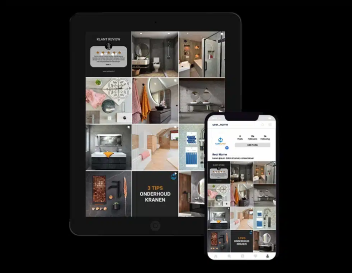 Social media services - content creation​